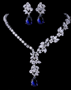 Set bijuterii Unique Blue Glamoure